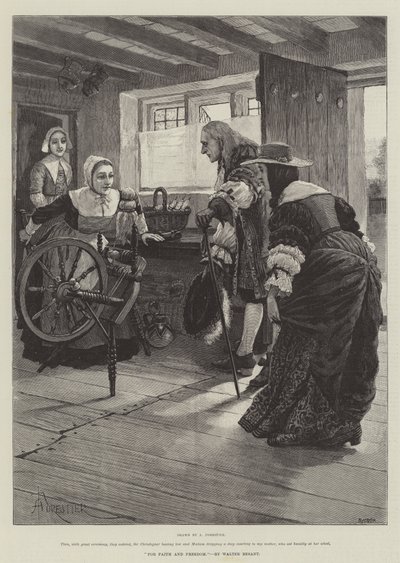 For Faith and Freedom, by Walter Besant by Amedee Forestier